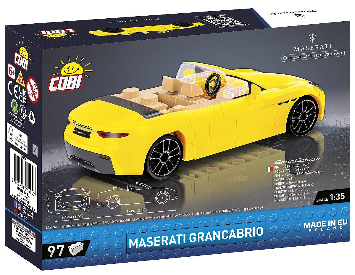 Maserati toy top car model